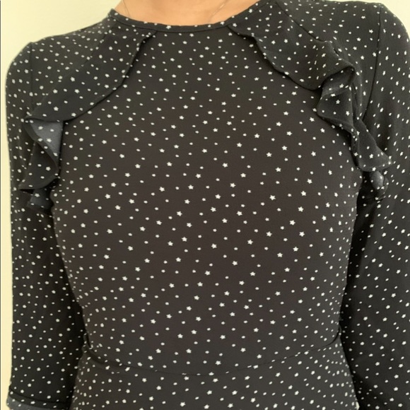 Gorgeous Black Dress with STARS Pattern - Picture 5 of 5